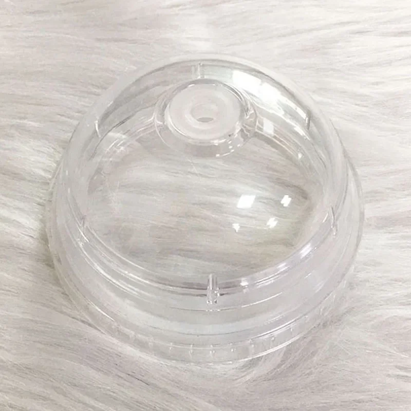 20oz Milk Tumbler with Dome Lids Double Wall Plastic Drink Cups With Straw Reusable Clear Water Bottle Transparent Fruit Cup