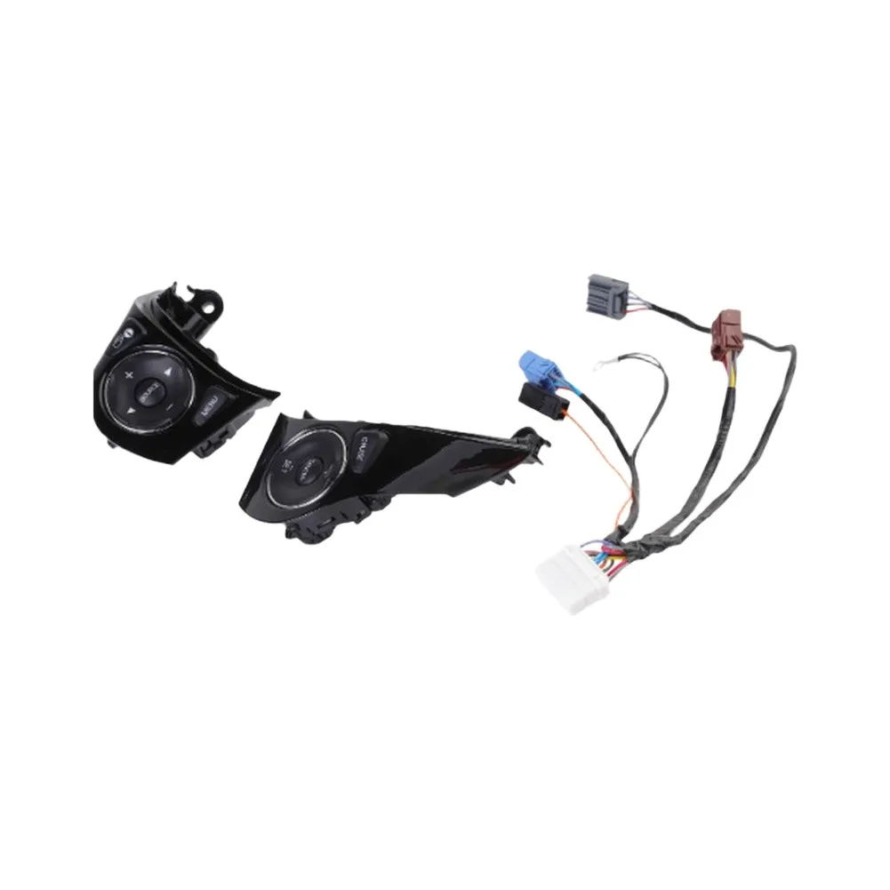 For Audio Control Operations Steering Wheel Switch Civic Steering Button ABS And Metal Material Stable Circuit Connection