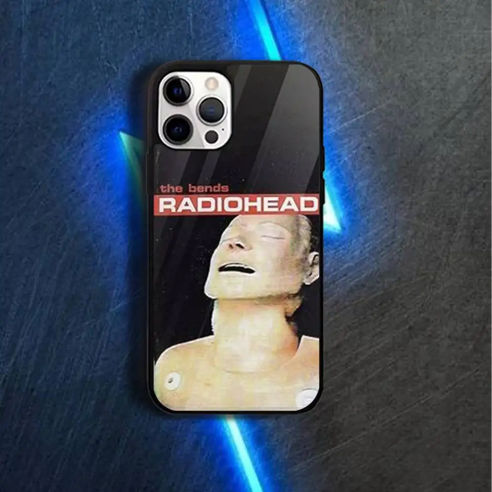 Funda de teléfono Radiohead R-Rock B-Band para iPhone 17,16,15,14,13,12,11,Pro,Max,Plus,Mini,Magsafe,funda de carga inalámbrica magnética