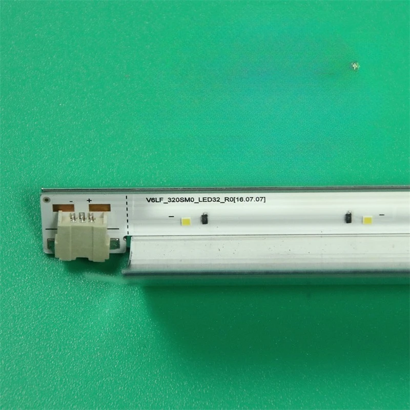 

Комплекты светодиодных планок подсветки для телевизоров V6LF_320SM0_LED32_R0 (линейные) для моделей UE32K5103AK, UE32K5105AK, UE32K5170SS, UE32K5179SS
