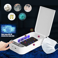 Electric UV Sterilizer Aromatherapy Box 9W Multifunctional Mobile Phone Wireless Charger Disinfection Anti Bacteria Machine