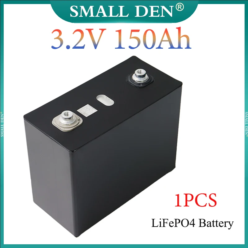 1PCS Grado A 3.2V 150Ah Lifepo4 Batteria 3C al litio ferro fosfato Cella ad alta potenza FAI DA TE 12v 24v E-car Carrello elevatore Casa inverter