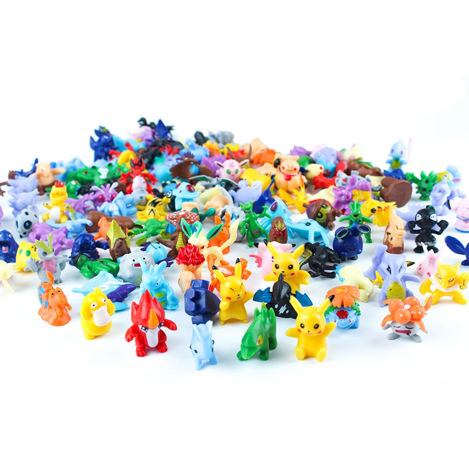 Popular Christmas Blind Box Pok é Mon Mini Figurine Calendar Pok é Mon Pikachu Elf Blind Box Children's Toys Christmas Gifts view 2