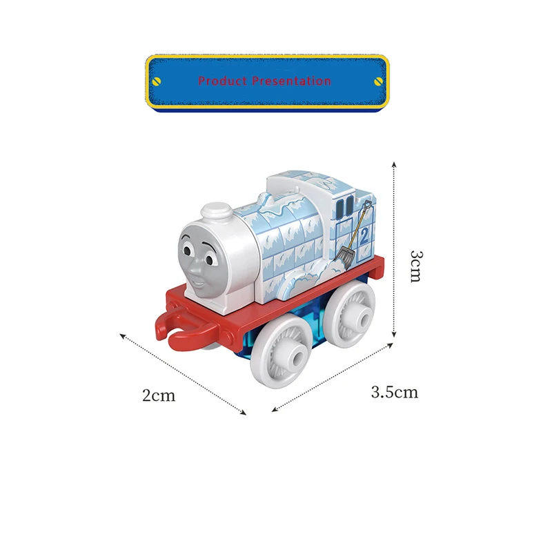 Original Thomas and Friends Mini Diecast Train Railway Push-along James Percy Toby Engines Toys for Boys Children Birthday Gift