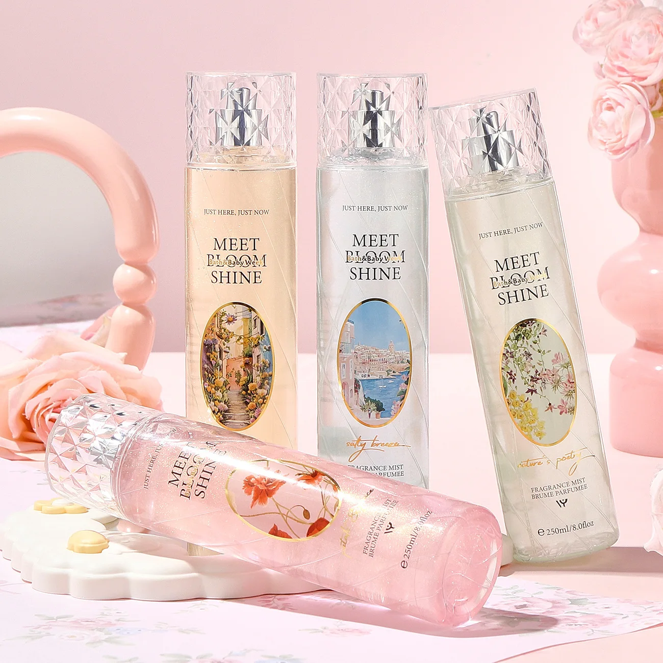 Thai Women's Perfume Lasting Fragrance Body Spray Fragrance 250ml Fragrance Mist Brume Rarfumee Deodorants
