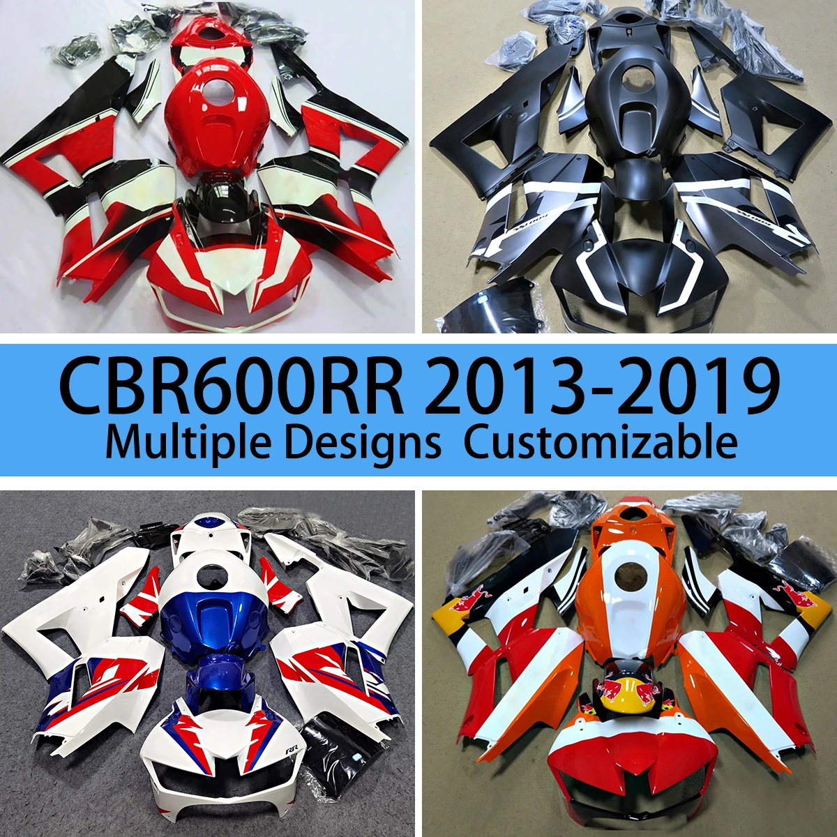 New Style Fairings CBR 600RR 2013 2014 2015 2016 2017 2018 2019 Motorcycle Bodywork Fairing Kit for HONDA CBR600RR