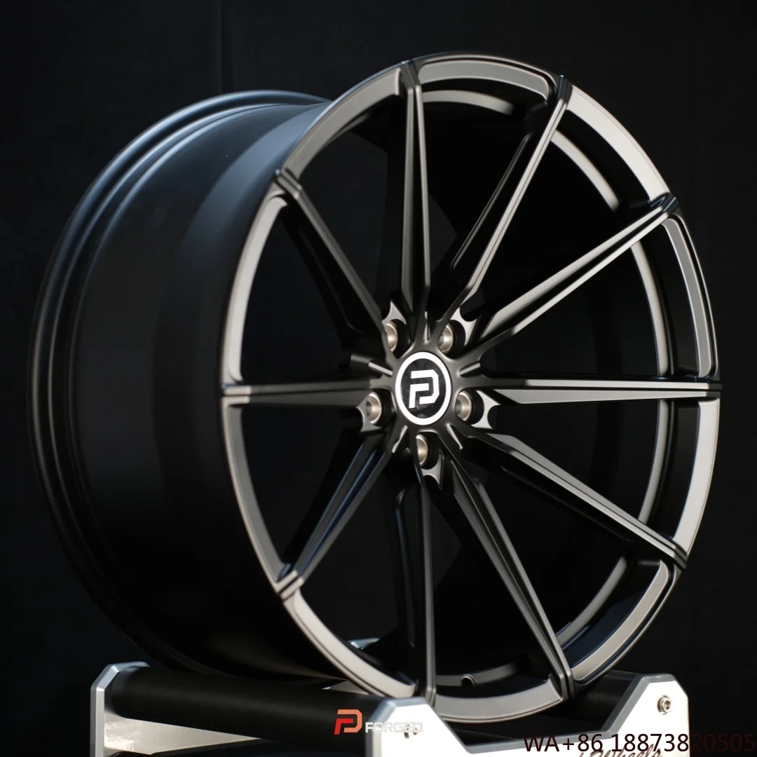 Custom Quality Forged Wheels Multi Spoke Design Lightweight Wheels Performance Alloy Wheels CF3 Satin Black for  X5 F15 G05