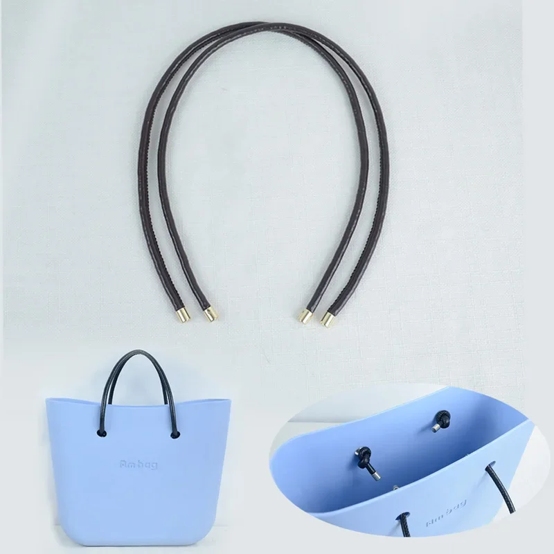 2023 PU Leather bag strap belt  Handmade DIY round knot Rope Cord Thread for obag belt Shoulder strap o bag Handle accessories