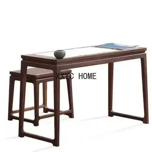 Black Walnut Guqin Desks and Chairs New Chinese Zen Guzheng Table Chinese Calligraphy Painting Learning Special furniture