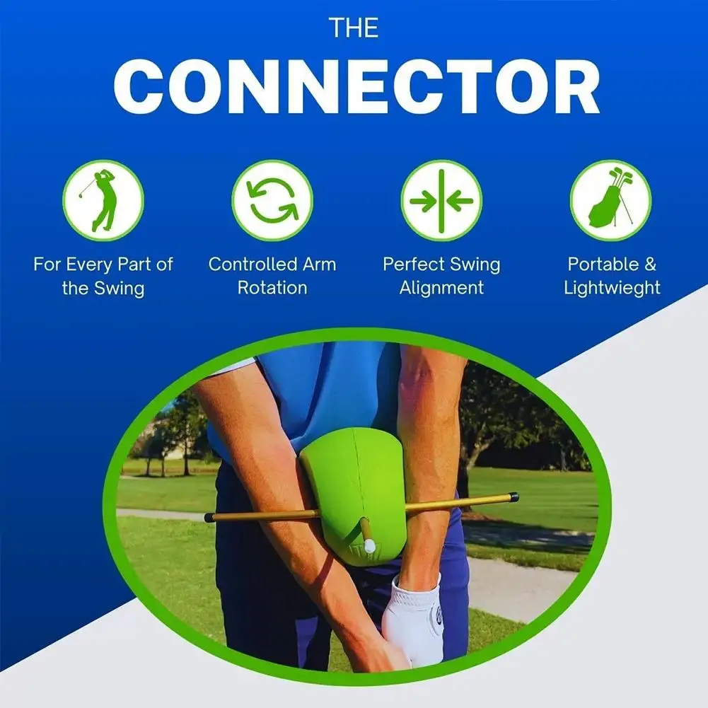 

Golf Swing Arm Posture Corrector Simple Effective Swing Training Tool Golf Chipping Training Balls Accessories