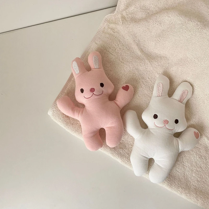 1Pcs 16cm New Lovely Soft Plush Bunny Doll Cute Stuffed Rabbit Doll Children Soothing Toy Dolls Decoration Kids Birthday Gift