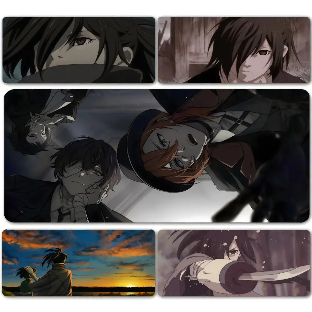 Anime The Legend Of Dororo And Hyakkimaru Mouse Pad Large Gaming Mouse Pad LockEdge Thickened Computer Keyboard Table Desk Mat