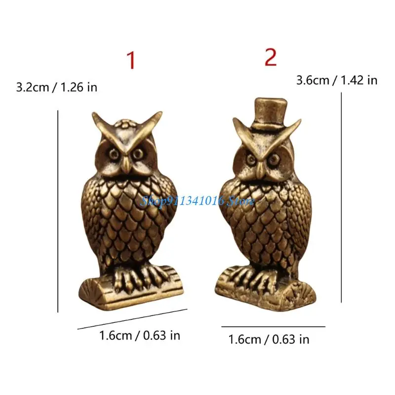  Animal Statue Owl Figurines Owl Decorative Objects for Offfice Home Decors