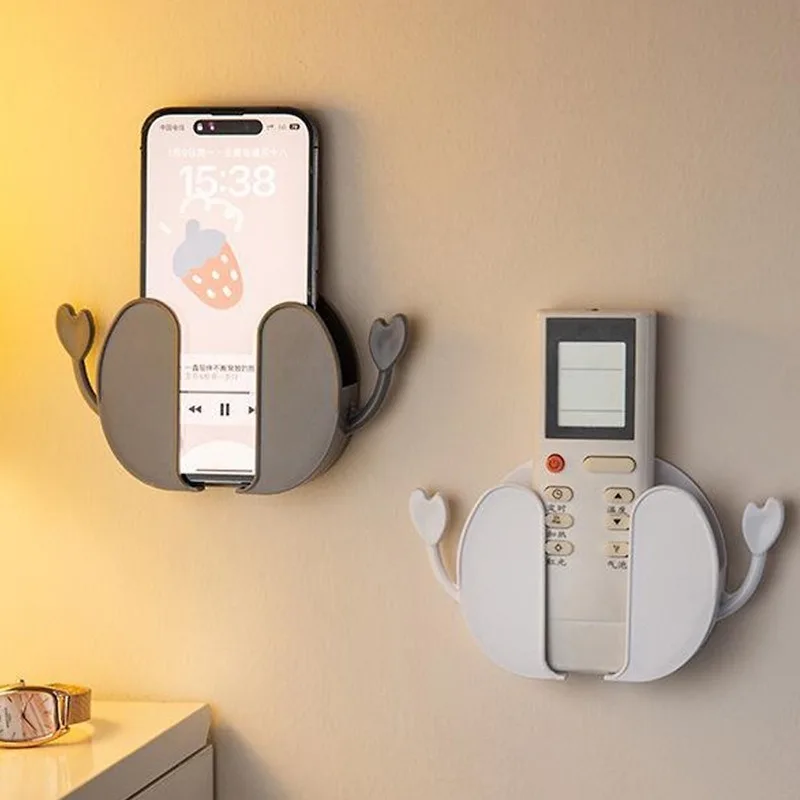 صندوق تخزين بجهاز تحكم عن بعد ، مثبت على الحائط ، هاتف محمول بجانب السرير ، حامل شحن ، رف معجون حائط ، غرفة معيشة #1