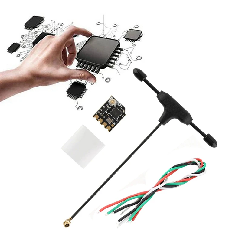 RP1 2.4Ghz Expresslrs ELRS Nano Receiver With T-Shaped Antenna For TX16S ZORRO TX12 ELRS Version