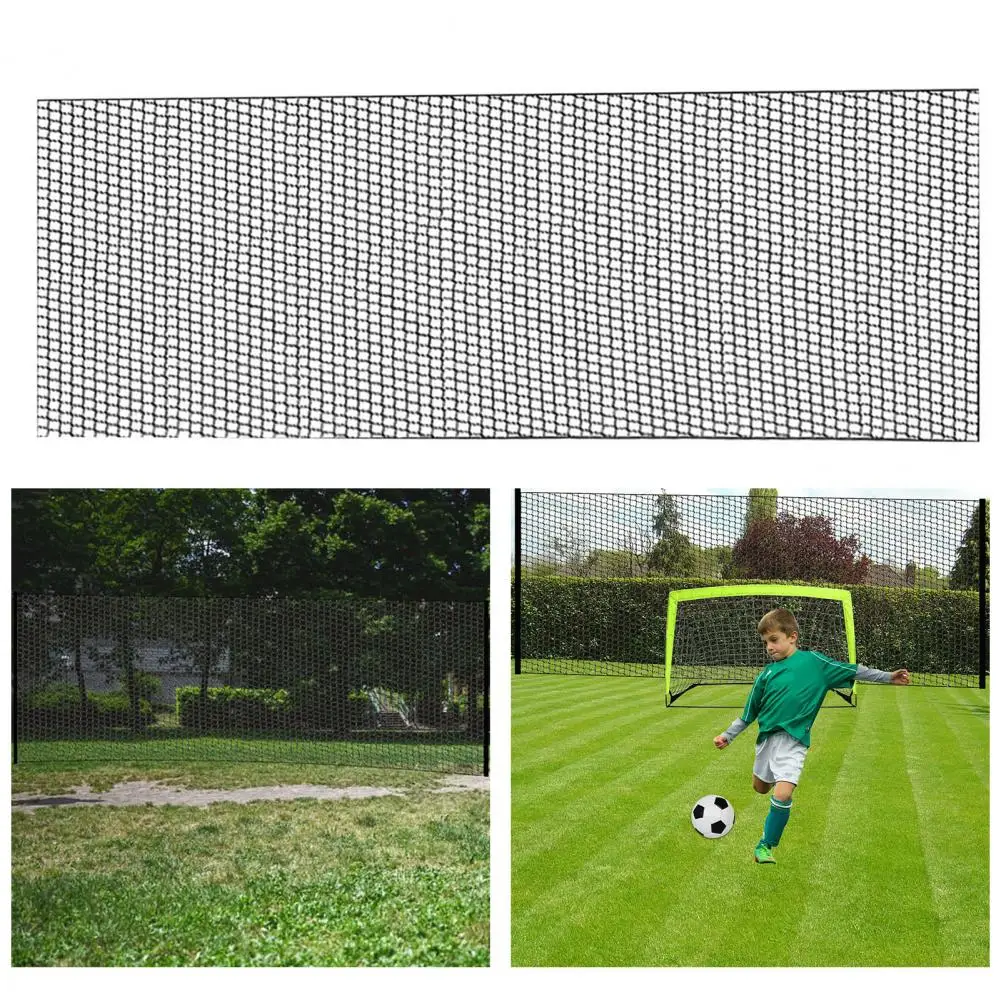 Jaring Pemblokir Sepak Bola Tahan Lama Jaring Sepak Bola Dampak Tinggi untuk Latihan Olahraga Jaring Penghalang Latihan Bola untuk Sepak Bola di Halaman Belakang