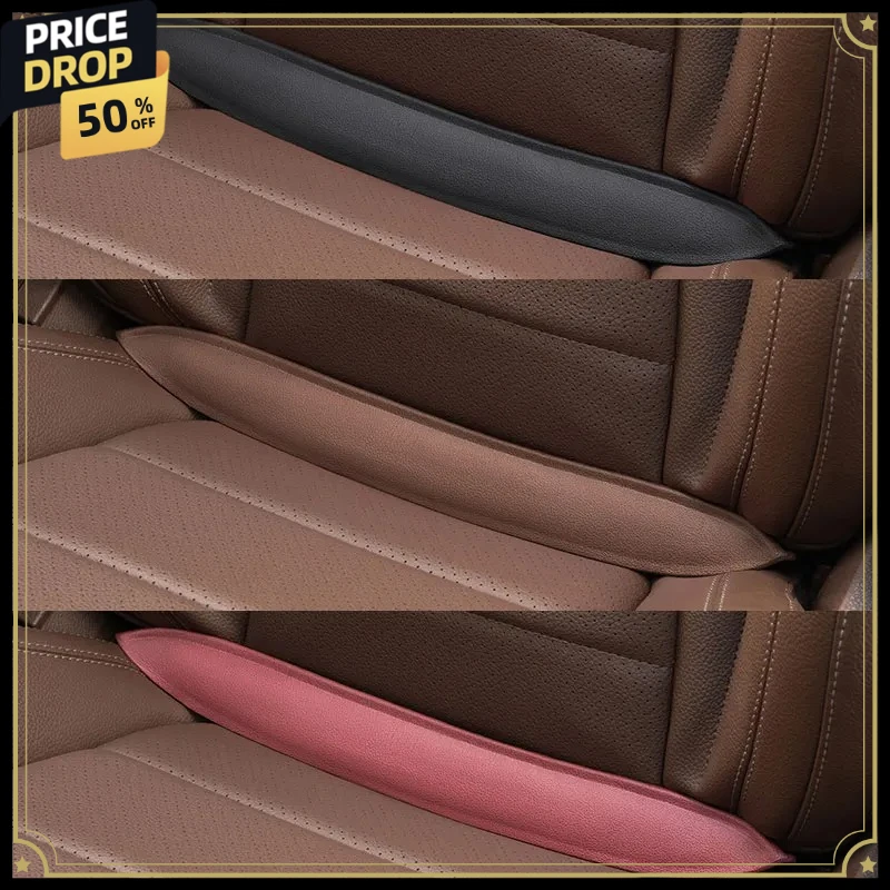 

Soft Plug-In Car Seat Gap Filler Elastic Seat Crevice Filling Strip Universal Seat Blocker Prevent Dropping For Key