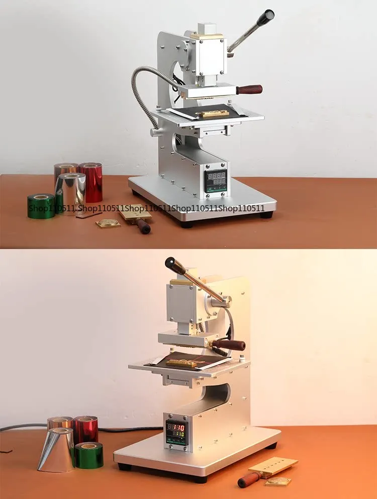Electronic DIY Hot Stamping Machine, for Leather Wallets, Phone Cases, Belts & Handmade Leather Goods
