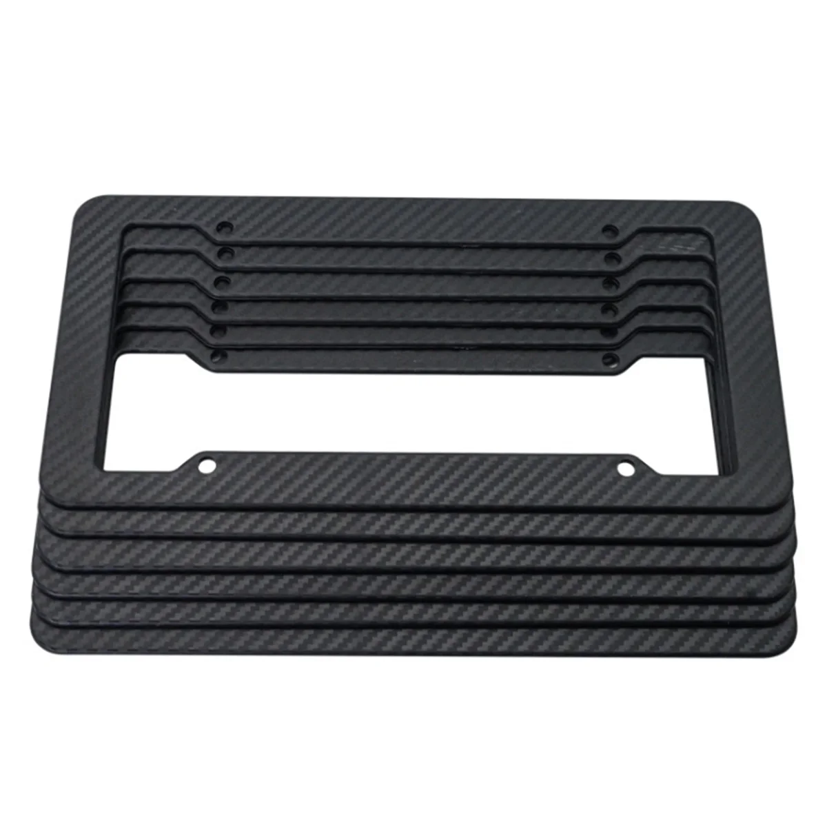 31cm x 16cm Standard aluminum alloy 4 holes License Plate Frame suitable for american car
