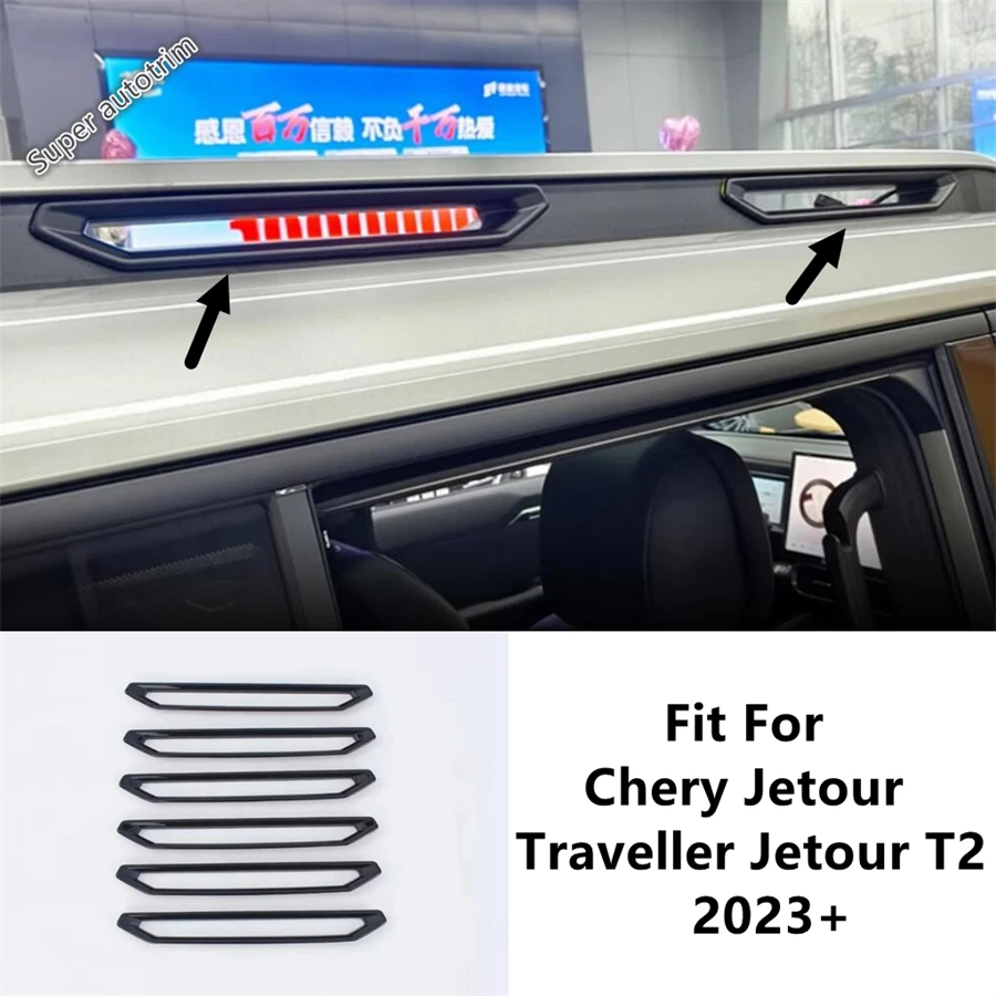 Roof Travel Rack Modified Strips Luggage Cargo Decorative Frame Cover Trim Accessories For Chery Jetour Traveller T2 2023 2024