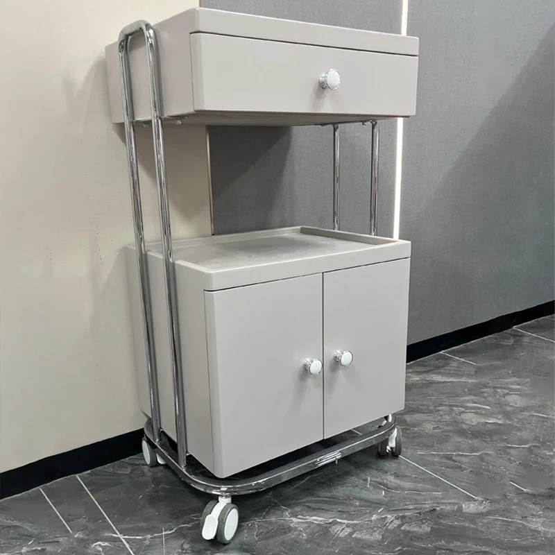 Spezielle Trolley Skin Management mobile Trolley Regal Kunststoff Pflege Instrument Trolley