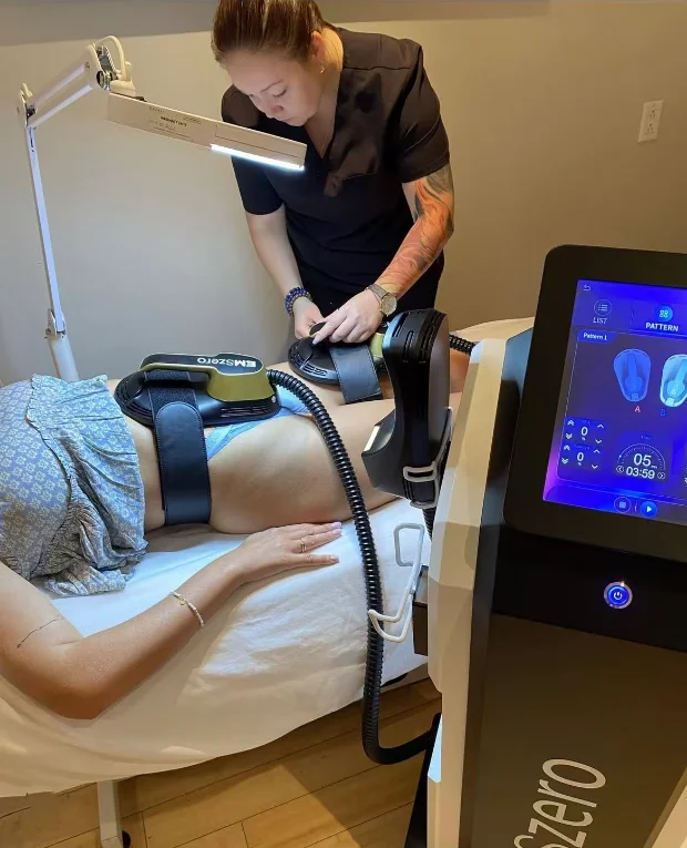 Myoslim PRO 6500W RF آلة تخسيس الجسم المهنية إزالة الدهون الكهرومغناطيسية تحفيز Btromagnetic #1