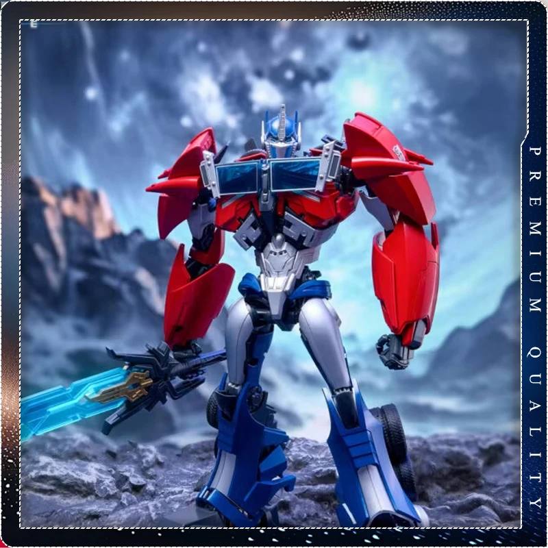 

Blokees Transformers Prime Legend Optimus Prime Articulated Blocks Model Home Desktop Decor Collectible Toy Birthday Holiday Gif