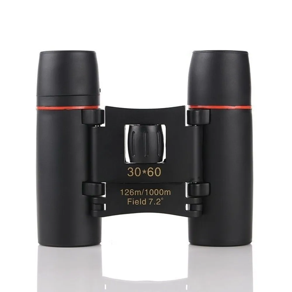 Compact 30x60 Binoculars for Adults, Small Portable Dual Tube, Easy to Carry