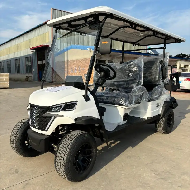 MMC Luxury Design Utility 4 Passenger Golf Carts Adult Electric Vehicle Club Car Off Road Lithium Battery Golf Cart