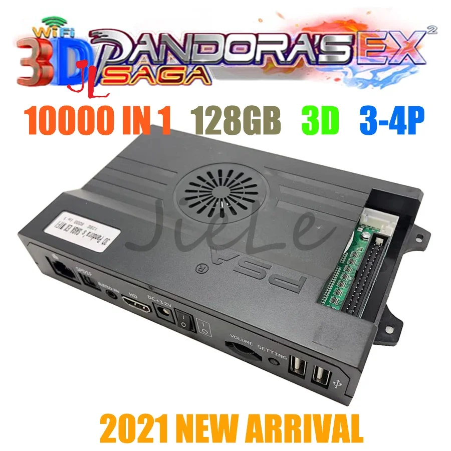 

Arcade Game Pandora Cartridge Saga 3d 128g 10000 In 1 Neo Geo Mvs Console 3D Wifi Board Upgraded To 10888 In 1 USB add Games PC