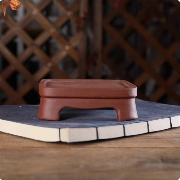 Ceramic Square Water Pallet, Bonsai Flower Vase Pallets, Waterproof,Base,Pedestal