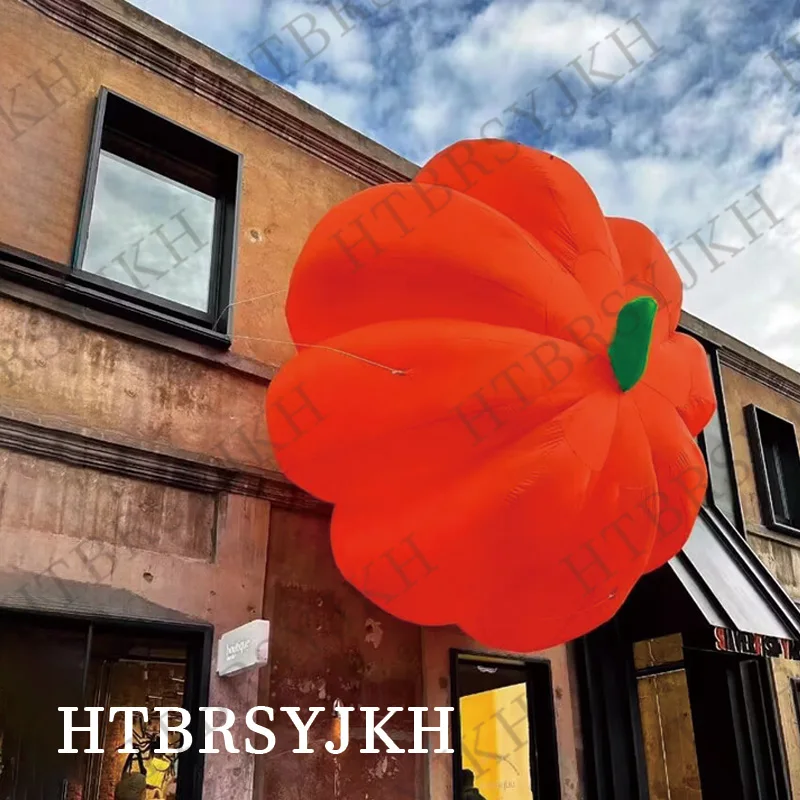 

2M 3M inflatable Halloween pumpkin air model LED lighting Halloween night club stage decoration props