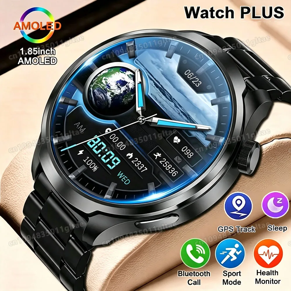 2026 New Men Smart Watch HD Display Health GPS Tracking Bluetooth Calling Voice Assistant Waterproof Sports Smartwatch Pk HW12
