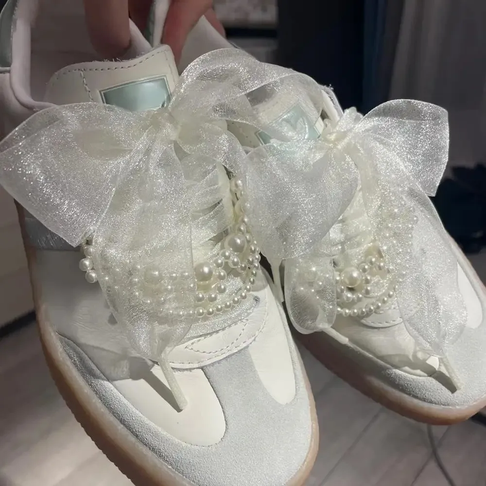 

Новые шнурки из шифоновой пряжи шириной 4 см, длиной 120 см, для кроссовок, плоские шелковые шнурки, аксессуары для обуви, сменные шнурки