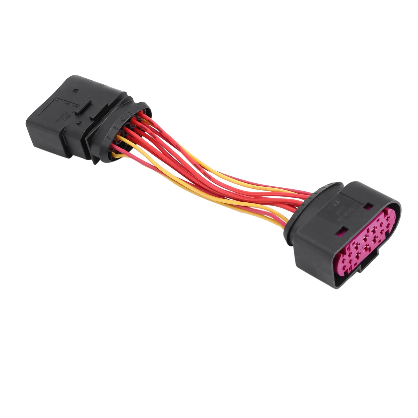 

Car HID Xenon Headlight 10 to 14 Pin Connector Adapter For 1J0973835 1J0973737 Car AccessoriesJAS