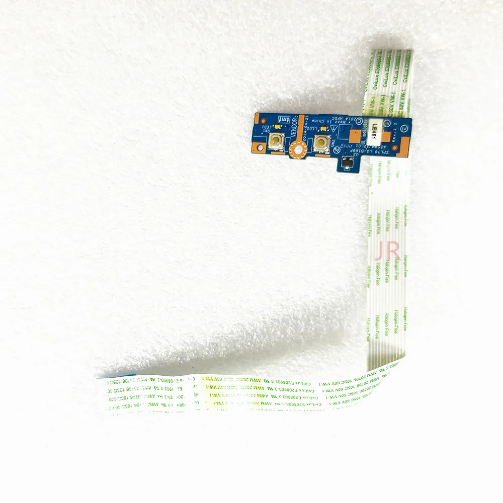 Original For HP ProBook 470 G2 Media Button Board with Cable LS-B189P 100% Test OK