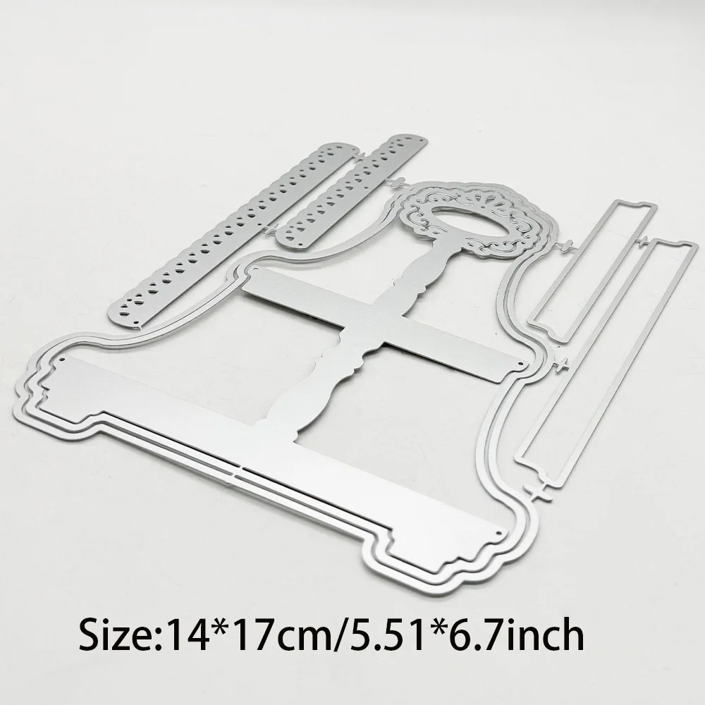 KSCRAFT Tiered Tray Mini Album Cutting Dies Stencils for DIY Scrapbooking Decorative Embossing DIY Paper Cards