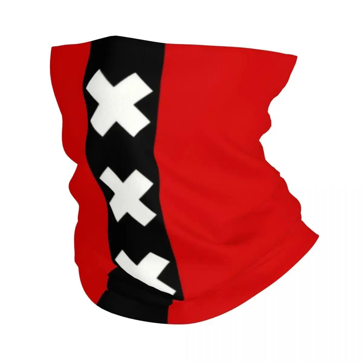 Holland Amsterdam Flag Winter Headband Neck Warmer Women Men Ski Camping Tube Scarf Netherlands Face Bandana Gaiter