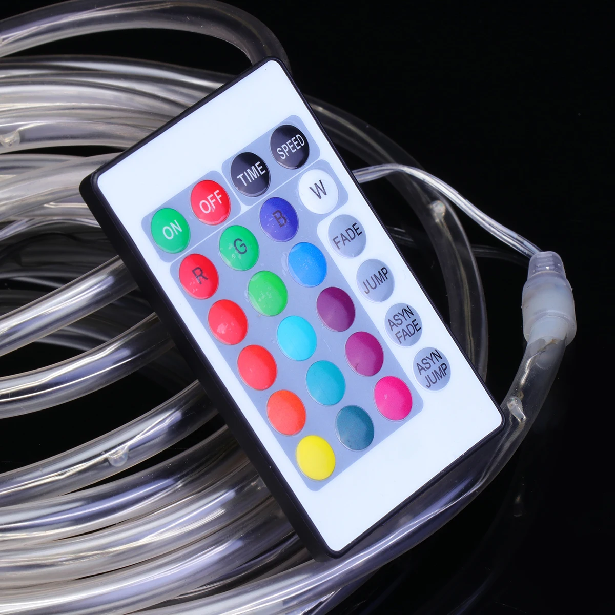 

50Leds 5M Tube Light Decoration Usb Waterproof Outdoor String Lamp 16 Color Change Garden Yard Wedding Party Remote Control Long
