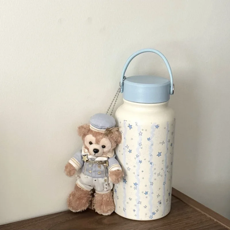 Home & Garden Drinkware Blue Star 2025 Portable Thermos Cup Large Capacity Water Cup Stainless Steel Portable Milk Coffee Cup