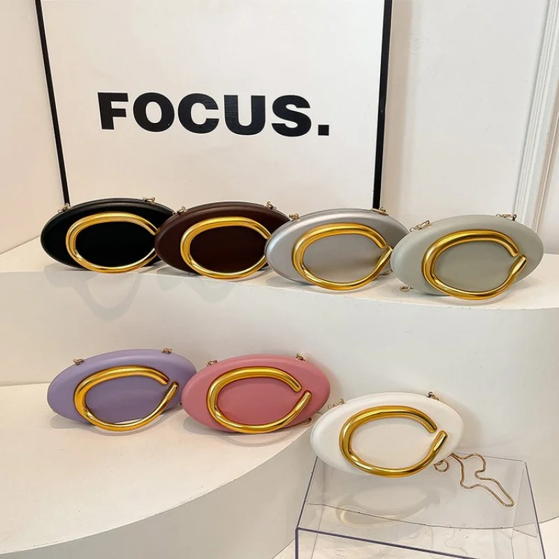 

Equestrian Inspired Saddle Bag For Women Leather Crossbody With Curved Shape And Equestrian Detail