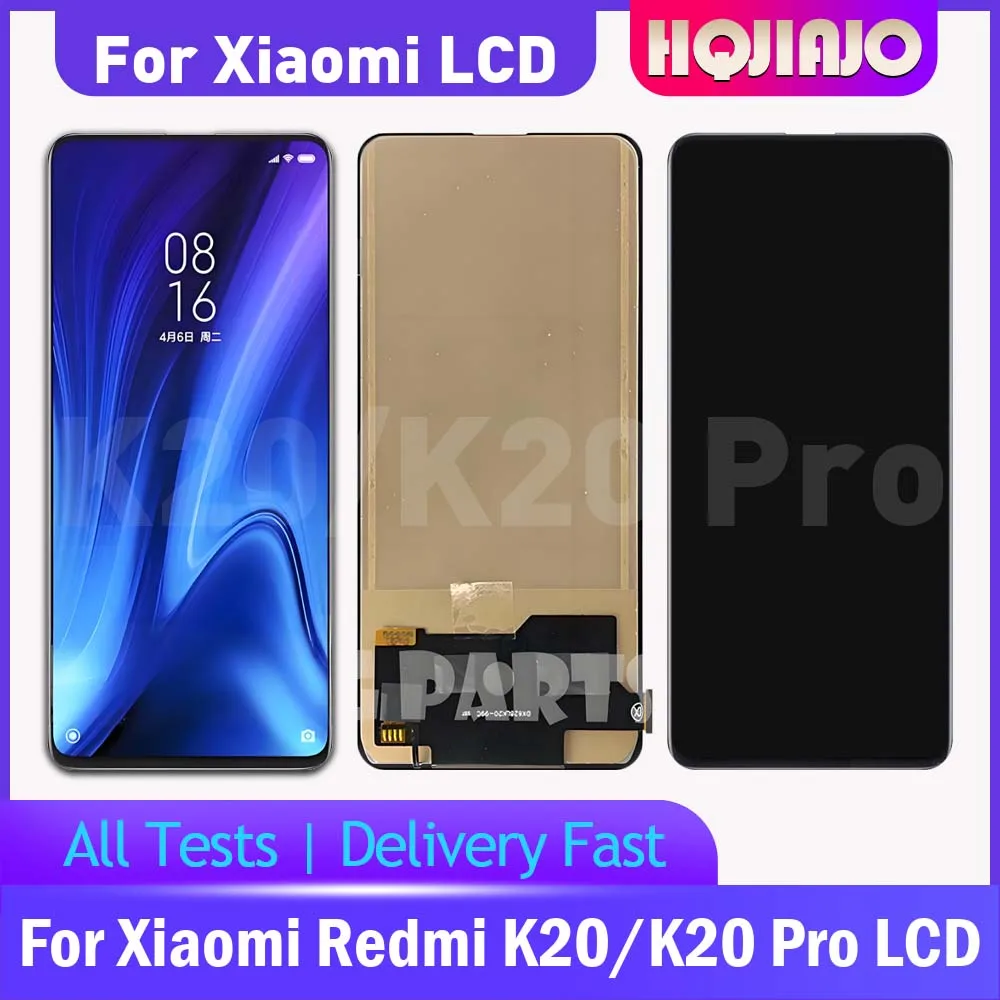 6.39'' OLED TFT LCD Display Touch Screen Digitizer For Xiaomi Redmi K20 K20 PRO Compatible with M1903F10I M1903F11I k20 Assembly