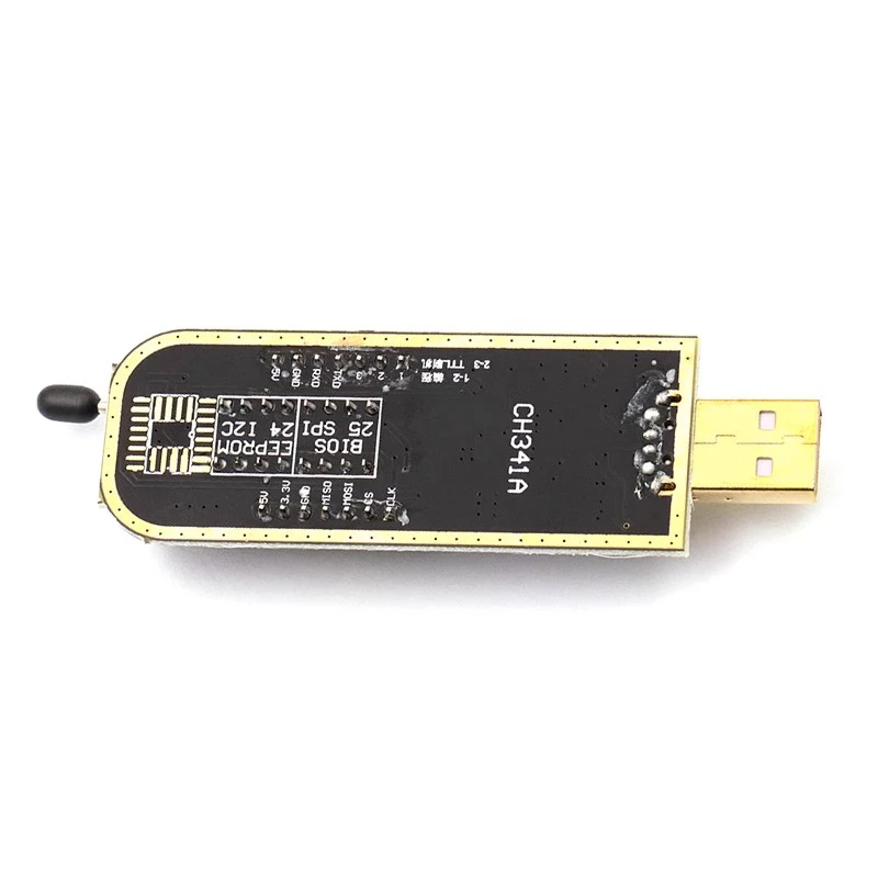 Programador CH341B Placa base USB Enrutamiento LCD BIOS/Flash/24/25 Quemador