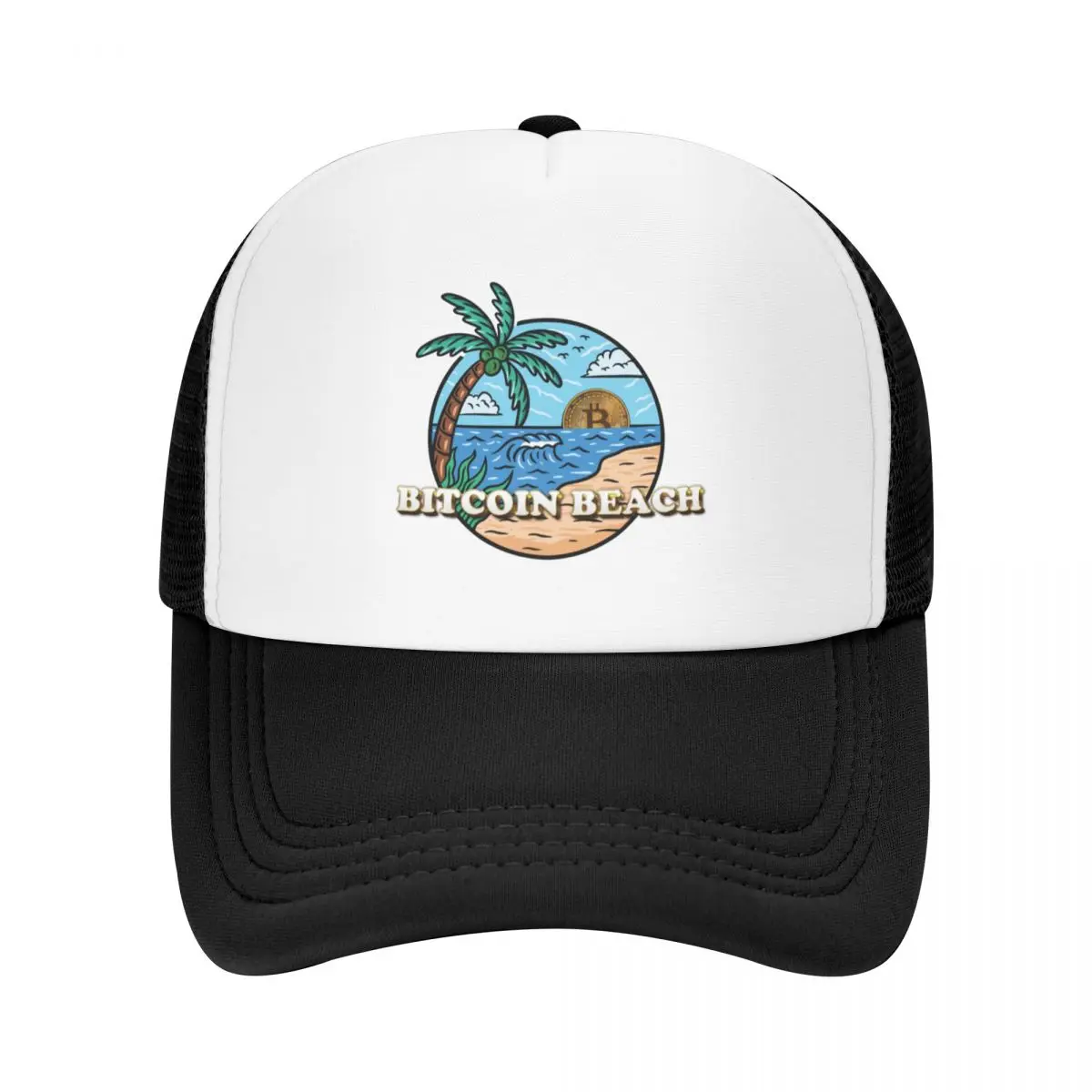 

Bitcoin Beach, El Zonte, El Salvador Baseball Cap summer hat western Hat Military Cap Man For Women Men's