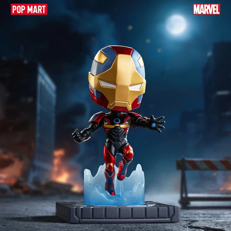 

POPMART IRONMAN A JOURNEY THROUGH ARMORS Series Genuine Blind Box Mystery Box Guess Bag Toys Doll Anime Figure Desktop