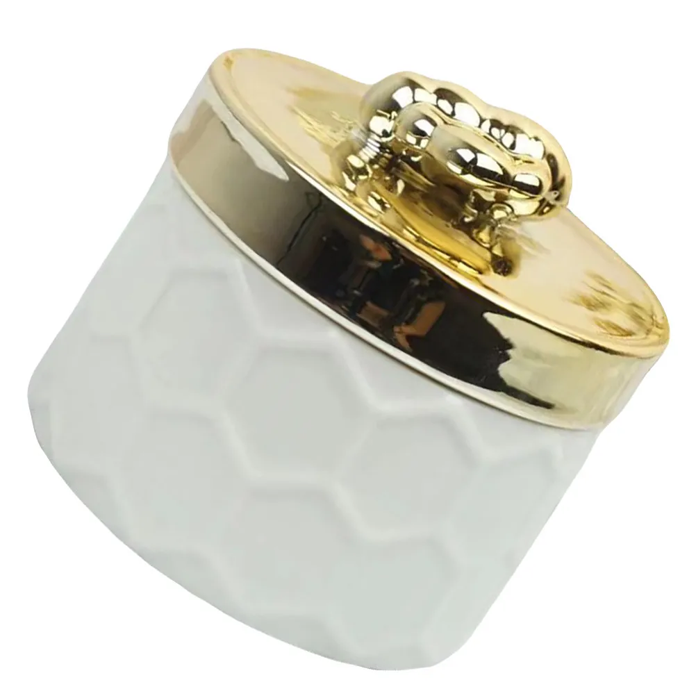 

High Quality Ceramics Jewelry Box Versatile Storage Case for Jewelry Accessories Candy Home Decor Living Room Bedroom Bathroom