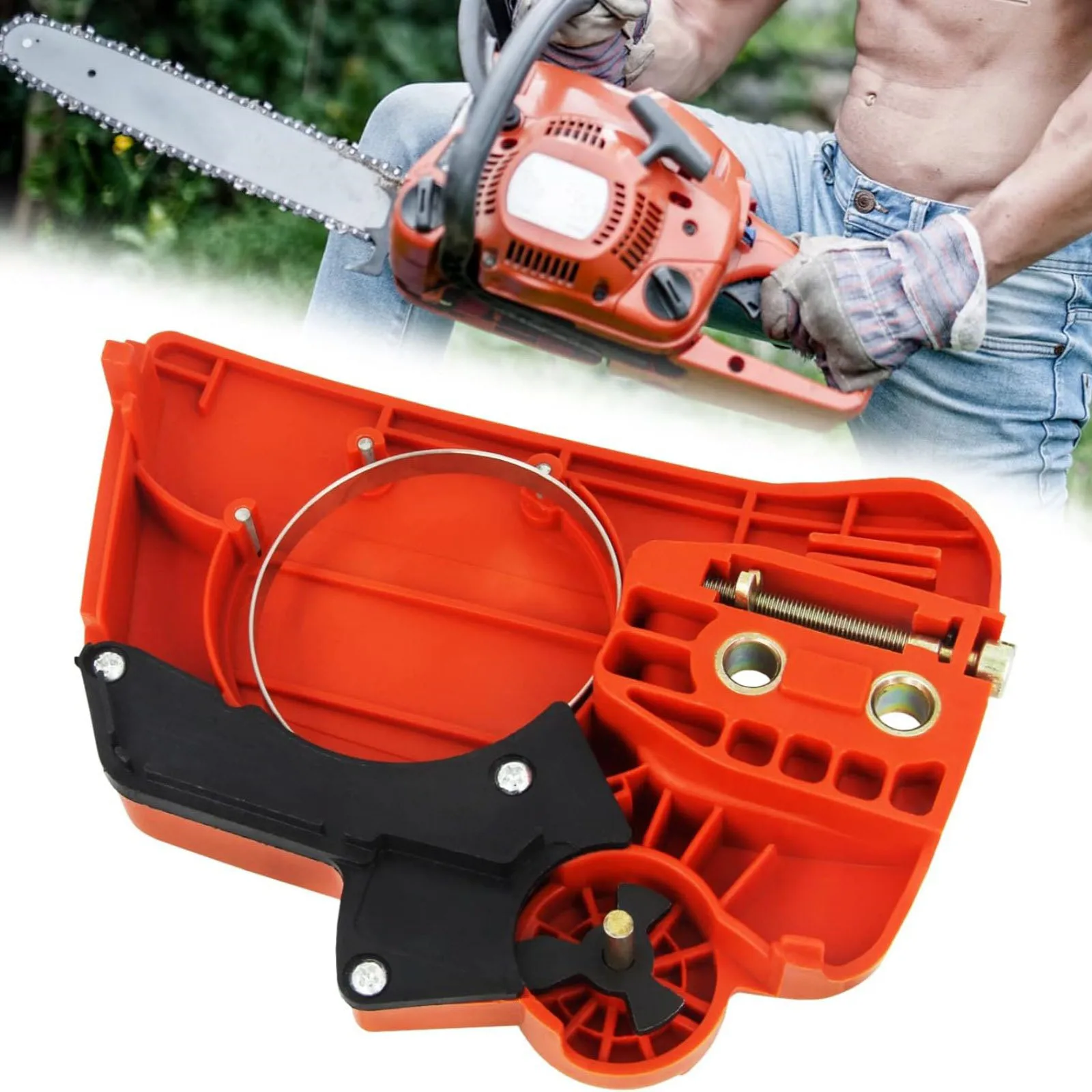 525628901 reemplazo de accesorios de cubierta de freno de cadena de embrague de motosierra se adapta a Husqvarna 120 Mark II 235 235 E 236 236E 240 240E