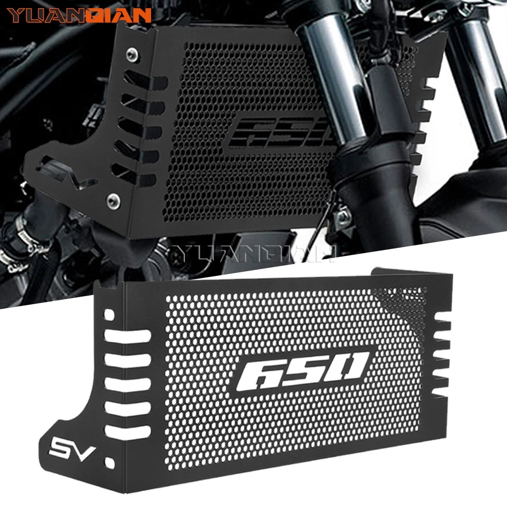 

For Suzuki SV650 SV650X SV 650 X ABS 2016-2024 2025 2026 Motorcycle Accessories Aluminum Radiator Grille Guard Protector Cover