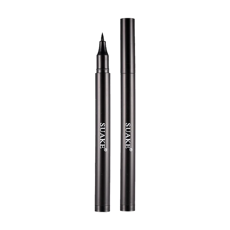 Stylo legiiner liquide imperméable à long terme, tête fine, cils non collants, ver à soie couché, crayon pour les yeux