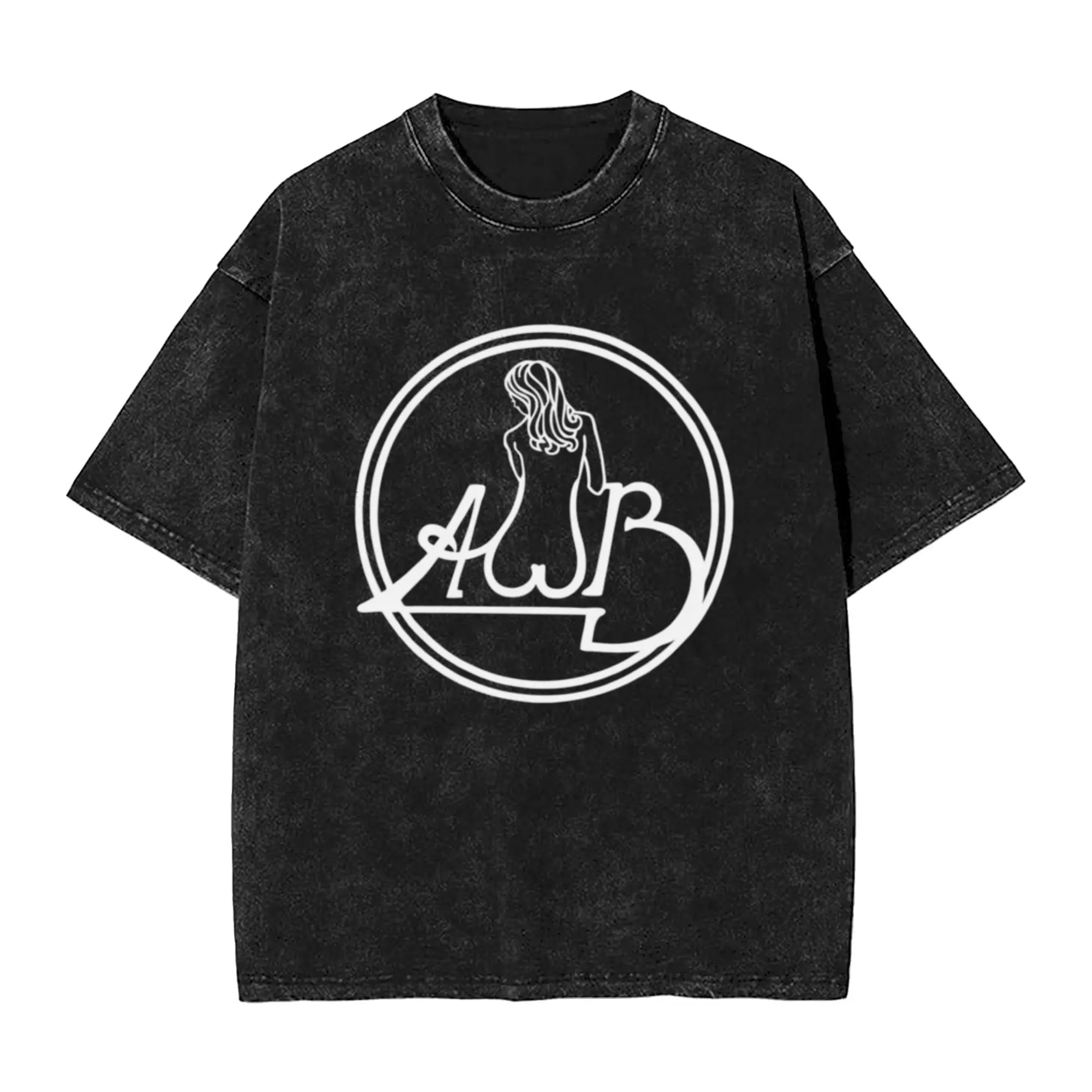 Average White Band - White Classic Stylish A T-Shirt Oversized Short Sleeve Men's Women's Cotton Tees Tops